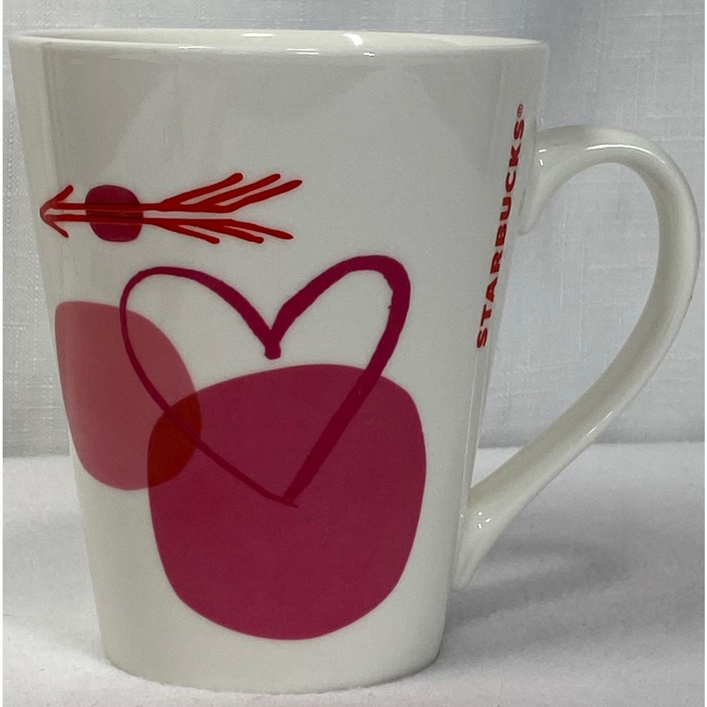 Starbucks Coffee Tea Heart Mug 12 OZ.